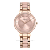 LORENZO R 7131 L Pink Rosegold Stainless Steel